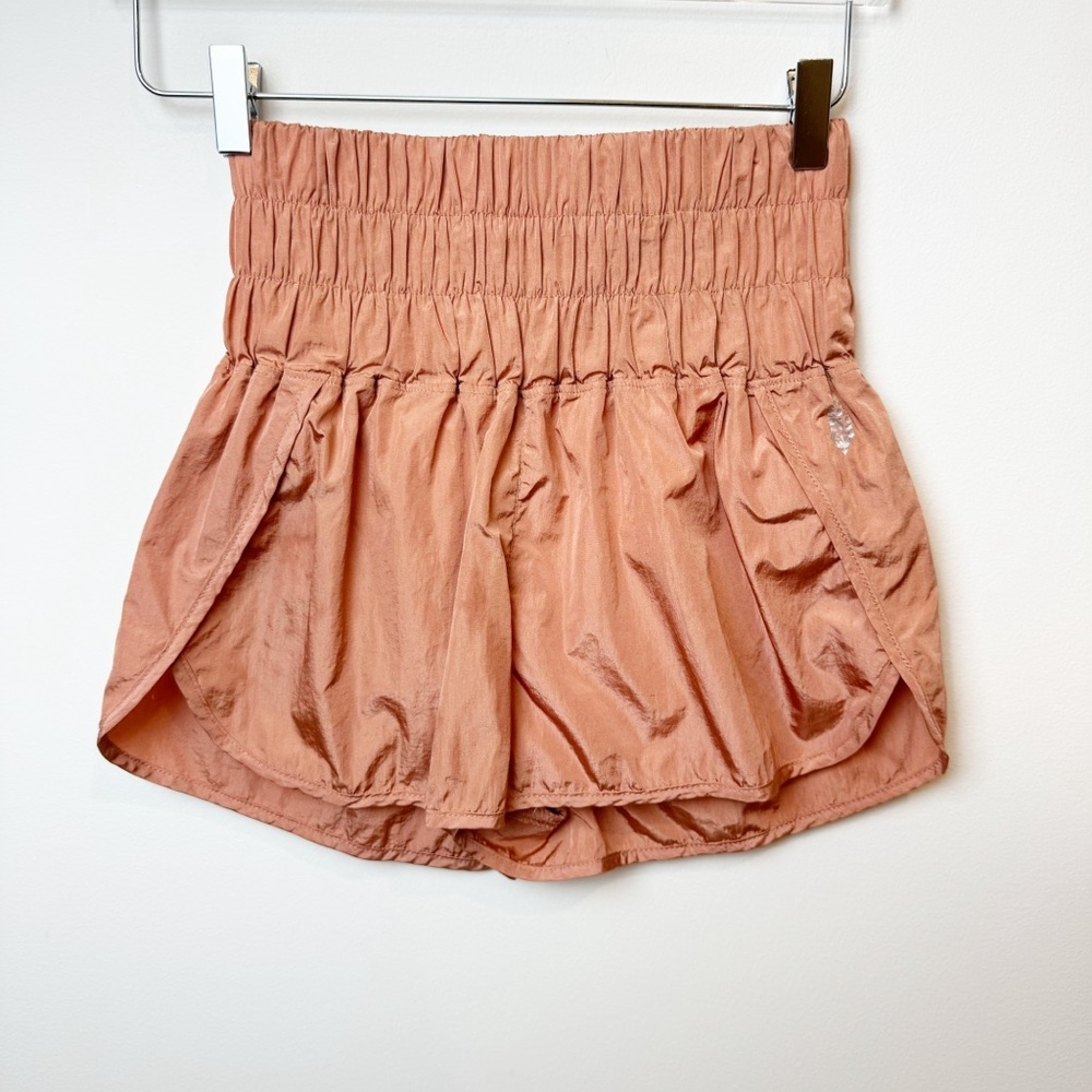 FP Movement | Free People The Way Home Shorts In Brushed Apricot - Picture 6 of 14